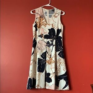 Flower Patterned Summer Dress